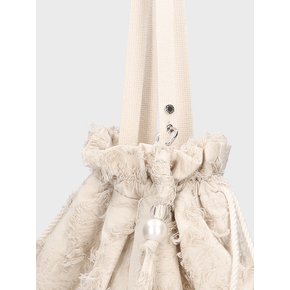 MARLIN BAG FEATHER IVORY 마를린백 페더 아이보리