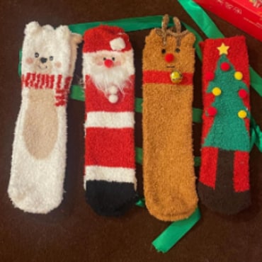 그레이맨션 크리스마스 양말 4개 세트 Holiday Homebody Socks 4 set