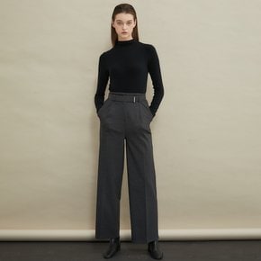 Martin highwaist wide slacks Charcoal