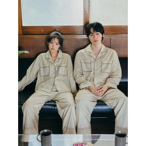 푸티 긴팔 남성페어 버터 (30수)