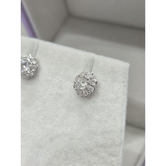 골든듀 [파주점] 비올레뜨1C 1부(0.10ct)다이아몬드 귀걸이 WG 18K 211400154