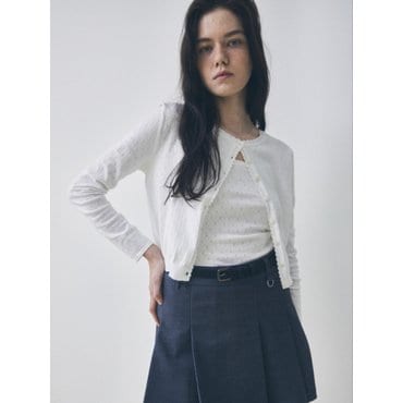 후아유 Punching Skashi Cardigan  WHCKF2481F