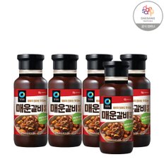 청정원 매운 갈비 화끈한맛 500gX5