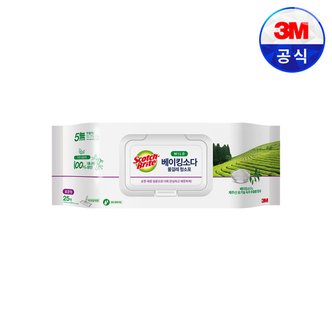  3M 스카치브라이트 베이킹소다 물걸레 청소포 마일드 표준형