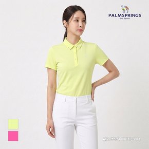 여성 요고에리 반팔 티셔츠_STSL222275