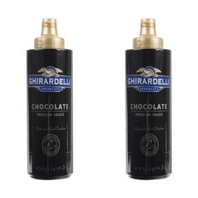 [해외직구]Ghirardelli premium Chocolate sauce 기라델리 프리미엄 초콜릿 소스 454g 2팩