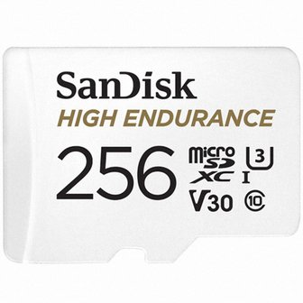 아이코다 샌디스크 MicroSDXC High Endurance CLASS10 UHS-I U3 V30 MLC 256GB 메모리카드