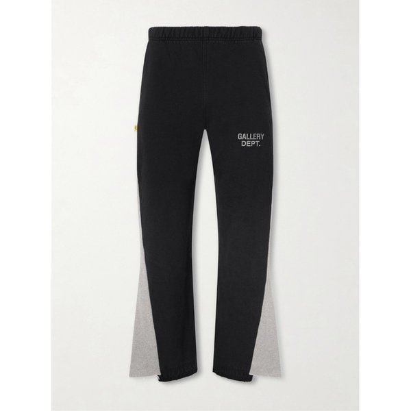 플레어 로고 프린트 코튼 저지 스웨트팬츠 46376663163001751