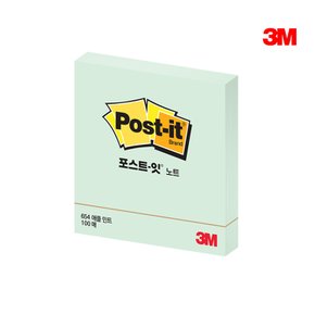 3M 포스트잇 654 애플민트