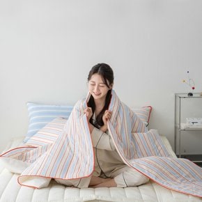 쿨 스트라이프 순면시어서커 침구 베개커버 50x70