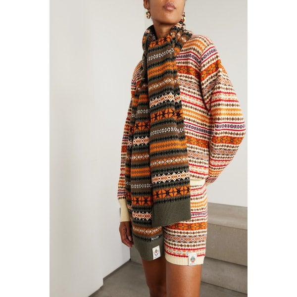 페어 아일 울 스카프 46376663162910754