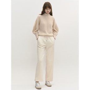 [리퍼브] Corduroy bending Pants Mink bonded IVORY