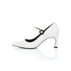 Mary jane pumps- MD1003 White