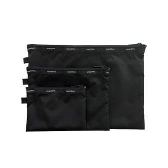 하우키즈풀 FLAT POUCH (BLACK)