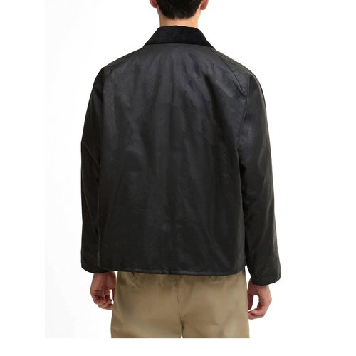 [해외배송] 바버 OS TRANSPORT WAXED 자켓 블랙 WAXED 코튼 MWX1678BK91 B0302362606