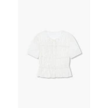 GCUT [지컷25F/W] 리본 넥 셔링 블라우스(7255360800)