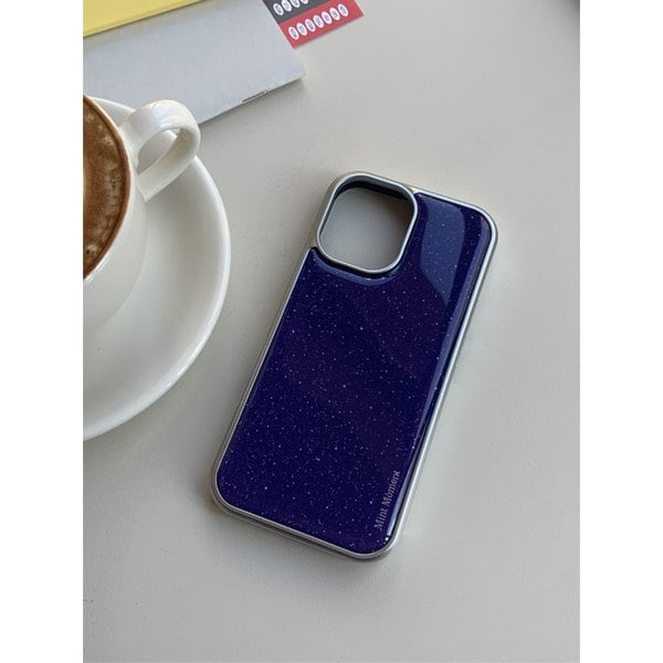 Holiday purple epoxy case [+magsafe]