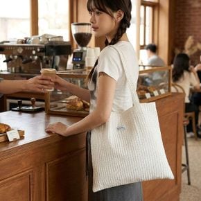 잔땡링클숄더백 에코 캔버스가방 링클 도트 주름 여름_P425458514