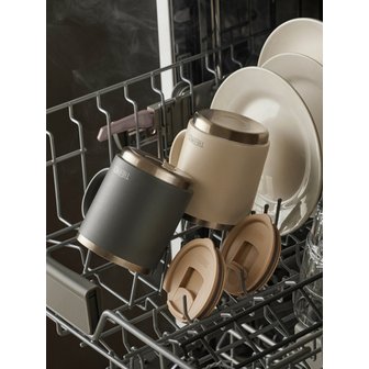 써모스 식기세척기용 보온보냉 스태킹 머그컵 JDS-450K (450ml)