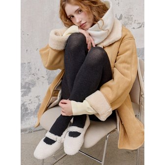 아비스파 Pomi 포미 메리제인 FUR 플랫슈즈_F105_3colors_1cm