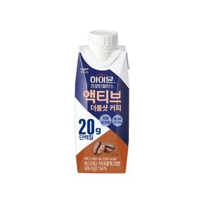 하이뮨 프로틴밸런스 액티브 더블샷커피 단백질음료 250ml x 12개