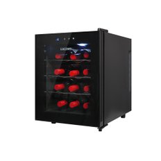 루컴즈 미니 와인셀러 12병 와인냉장고 반도체냉각방식 R012F01-B