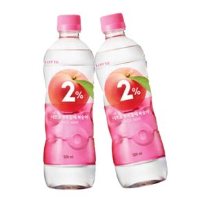 2% 부족할 때 복숭아 500ml x 48개 무료배송