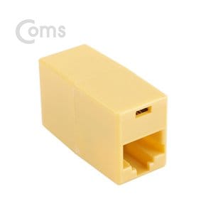 BU952 Coms 커플러 (RJ45) I형 8P8C 일반 랜선 랜케이블 연결 /벌크 Orange