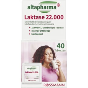 로스만 알타파마 altapharma 락타아제 22.000, 40정 14.4g