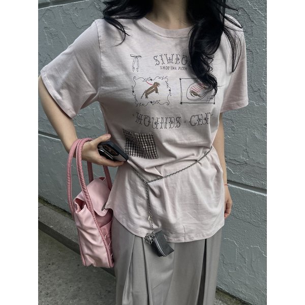 Hound Club Tee (Pink)