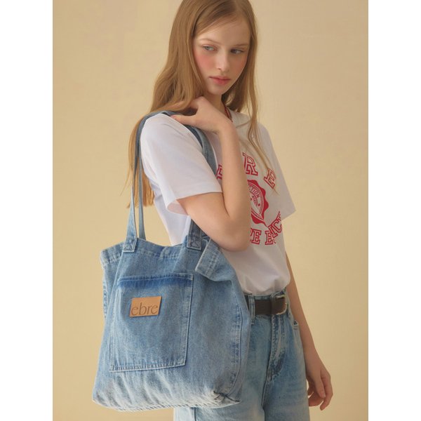 데님에코백_Blue