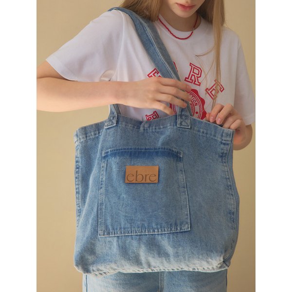 데님에코백_Blue