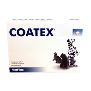 코텍스 피부 영양제 60캡슐 오메가 3 VetPlus Coatex for Dogs & Cats 반려견 / 반려묘