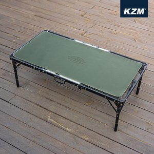 카즈미 윈썸 롤 테이블 매트 L 다크브라운 캠핑용품
