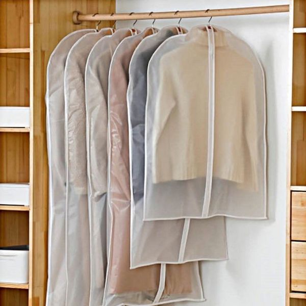 의류옷커버 옷커버 사이즈별 깔끔한 옷 보관 지퍼 여닫이 케이스 X ( 3매입 )