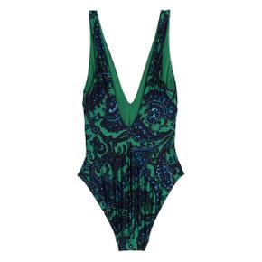 Beach wear 5233WTIGNAVYGREENPAISLEY Multicolor