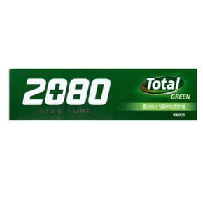 덴탈크리닉 2080 시그니처토탈  그린치약125g 1개