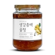 생강총백꿀청 500g/꿀함량 41%/생강차 생강청 국내산