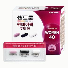 원데이팩 우먼 40 30팩 1개 여성 비타민 마그네슘 칼슘 루테인 미네랄 G