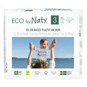 [Eco by Naty] 네띠 친환경 밴드 기저귀 3단계 30매