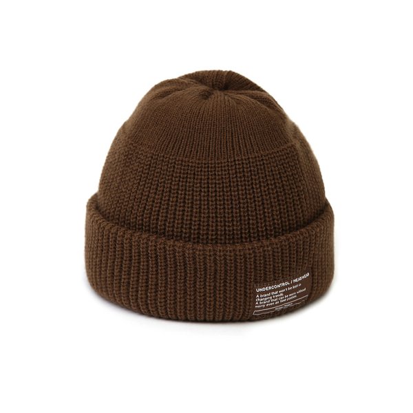 BEANIE / MONK FIT / BROWN