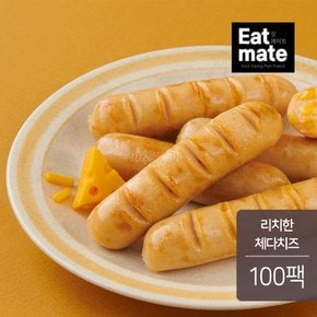 닭가슴살 소시지 WOW 리치한 체다치즈 100g 100팩