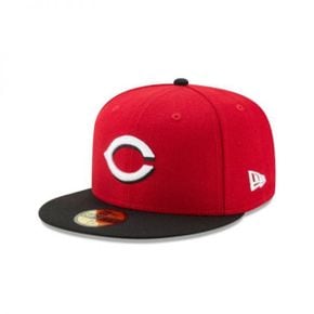 [해외] 731184 뉴에라 모자 MLB [신시내티 레즈] Authentic Collection Road 59FIFTY Hat