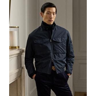 퍼플라벨 Purple Label 트윌 플라이트 재킷 (MNPLOTW16020283410)