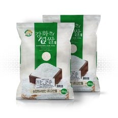 24년햅쌀 고인돌 찹쌀 8kg(4kg+4kg) 국내산_정미소직판