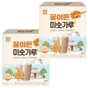꿀이든 설빙 미숫가루 20g 30포 x 2개 곡물 선식 아침대용 직장인 어린이 간단식 스틱 분말 믹스 현미 귀리