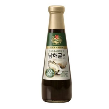  CJ제일제당 백설 남해 굴소스 350g x7개