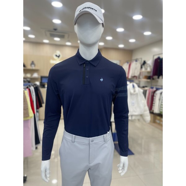 [여주점] 남성 더블라인 스윙 티셔츠  GQ121MTL12 NBLU