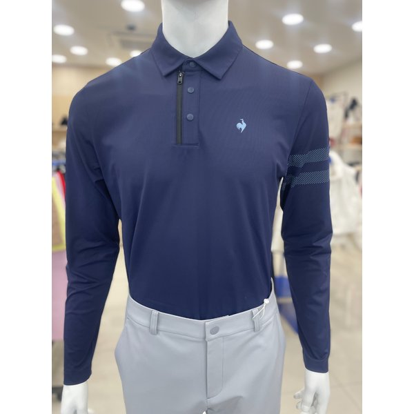 [여주점] 남성 더블라인 스윙 티셔츠  GQ121MTL12 NBLU