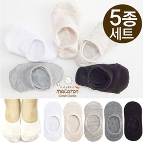봄양말 유아 아동 면덧신 페이크삭스 덧신양말 5족_P058890958